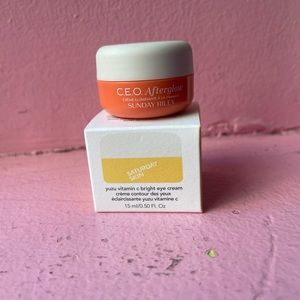 Saturday Skin yuzu vitamin c bright eye cream
